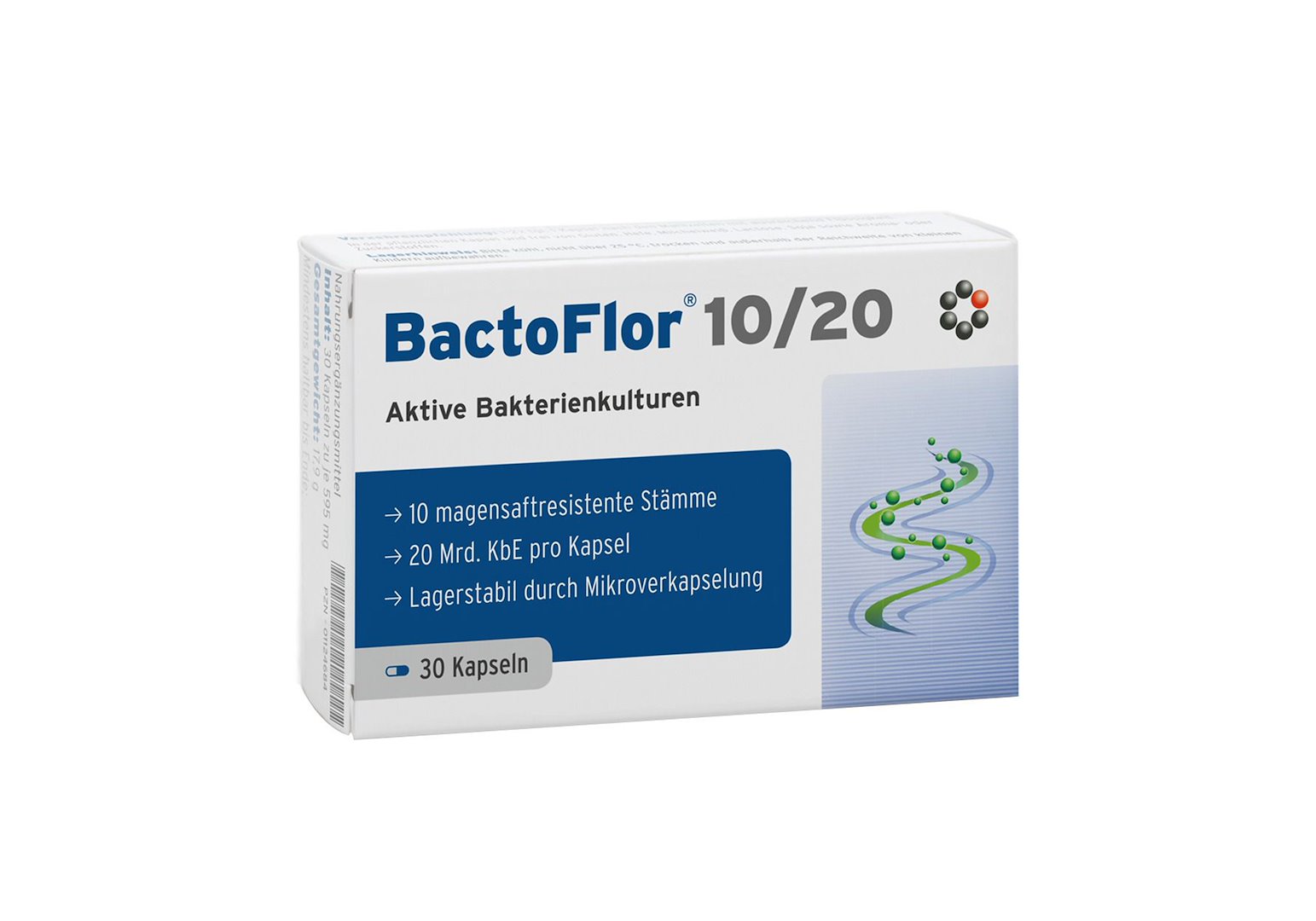 INTERCELL PHARMA Bactoflor 10/20 (30 kaps.)