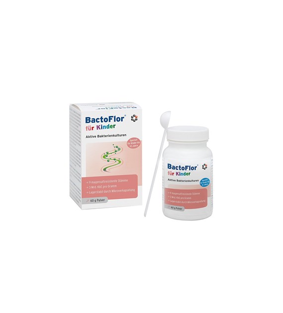 INTERCELL PHARMA BactoFlor for children (60 g / 2,116 oz.)