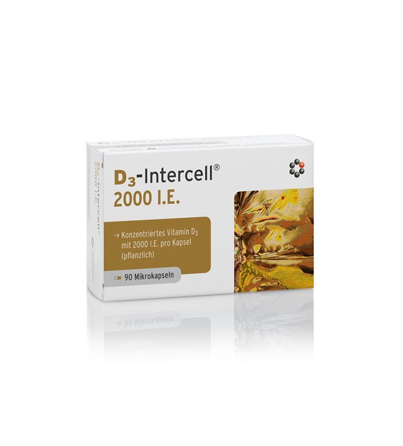 INTERCELL PHARMA D3 Intercell 2000 IU (90 caps)