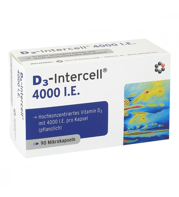 INTERCELL PHARMA D3-Intercell 4000 IU (90 caps)