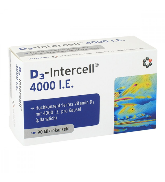 INTERCELL PHARMA D3-Intercell 4000 IU (90 kaps.)