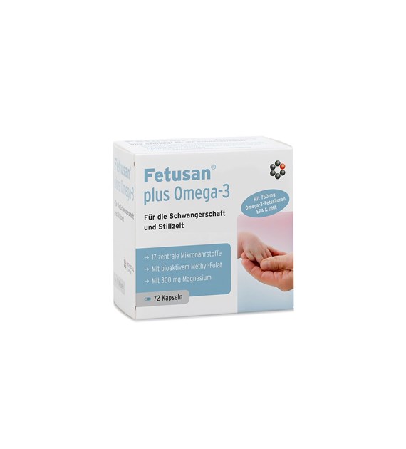 INTERCELL PHARMA Fetusan plus Omega-3 (72 caps)