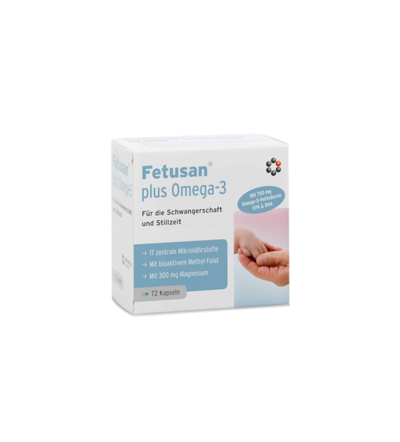 INTERCELL PHARMA Fetusan plus Omega-3 (72 caps)