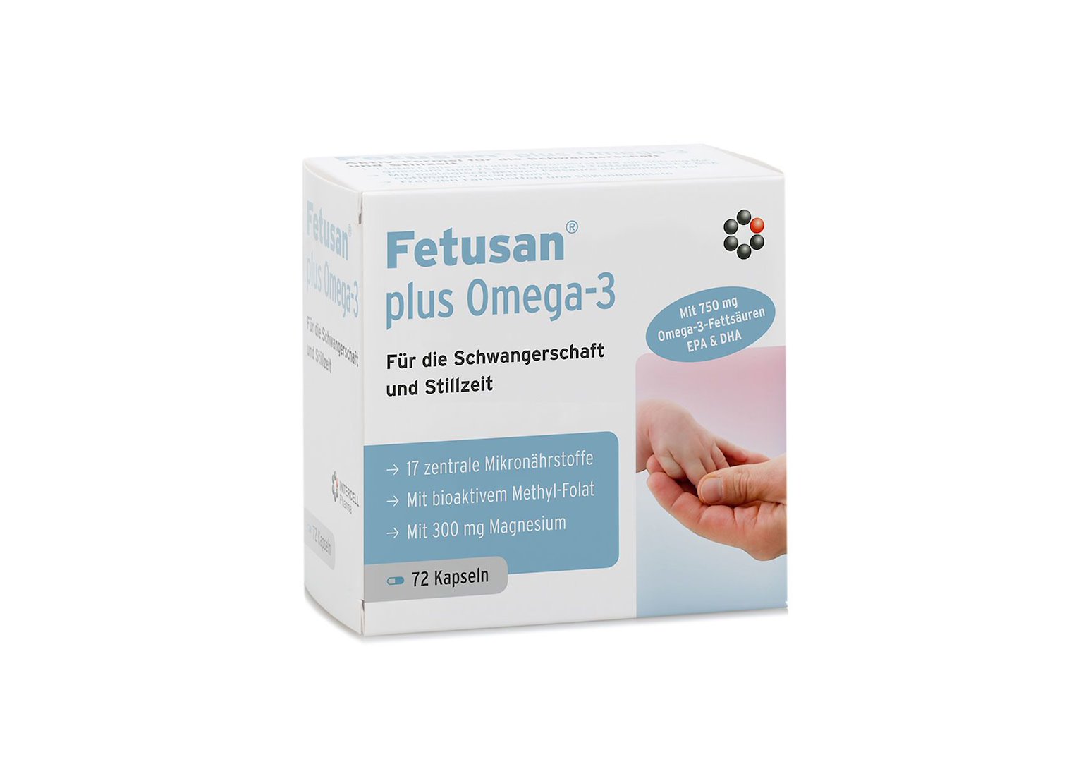 INTERCELL PHARMA Fetusan plus Omega-3 (72 kaps.)