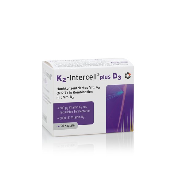 INTERCELL PHARMA K2 Intercell plus D3 (90 caps)