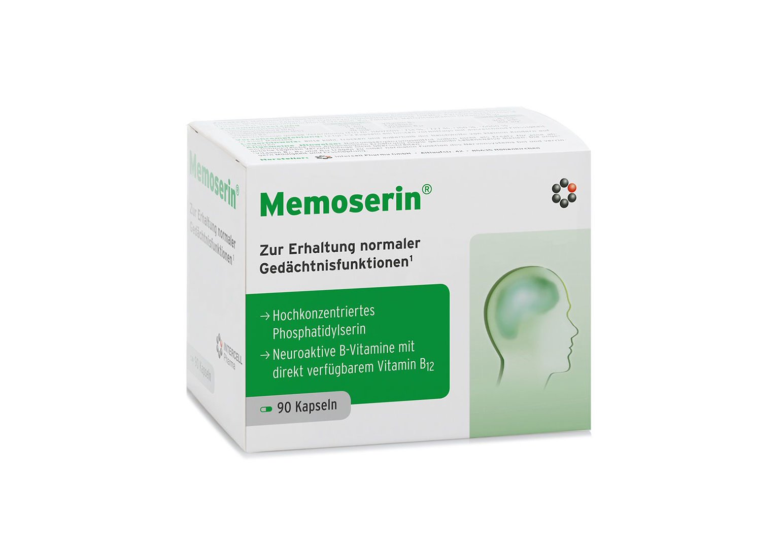 INTERCELL PHARMA Memoserin (90 kaps.)