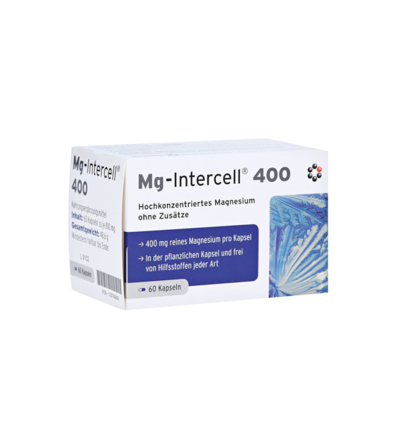 INTERCELL PHARMA Magnez Mg-Intercell 400 (60 kaps.)