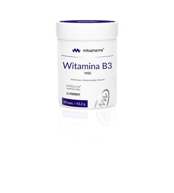 DR. ENZMANN MSE Vitamin B3 MSE, 50 mg (180 caps)