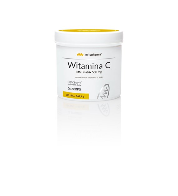 DR. ENZMANN MSE Vitamin C MSE matrix, 500 mg (180 tabs)