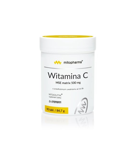 DR. ENZMANN MSE Vitamin C MSE matrix, 500 mg (90 tabs)