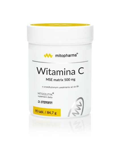DR. ENZMANN MSE Vitamin C MSE matrix, 500 mg (90 tabs)