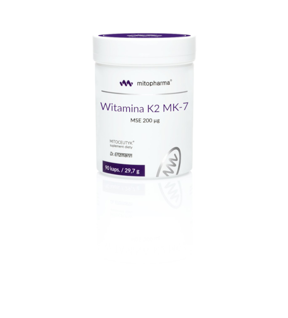 DR. ENZMANN MSE Witamina K2 MK-7 MSE (90 kaps.)
