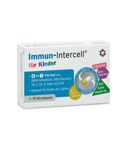 INTERCELL PHARMA Immun-Intercell dla dzieci (90 kaps.)
