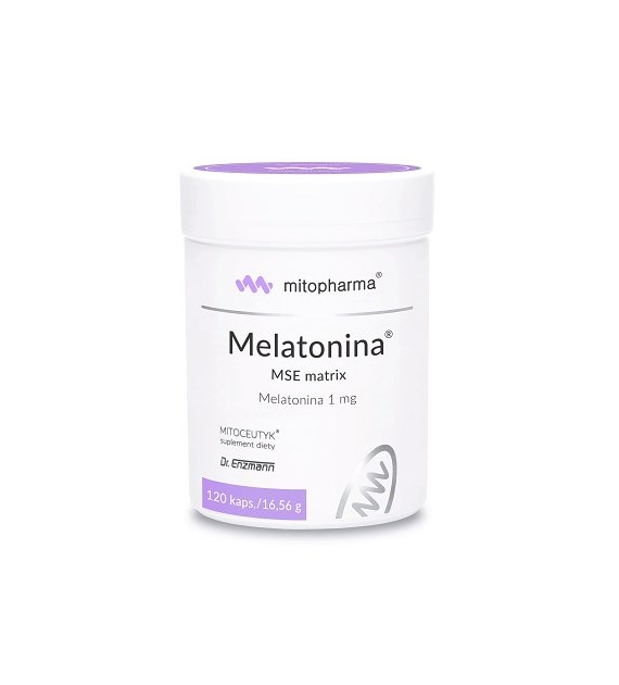 DR. ENZMANN MSE Melatonin, 1 mg MSE matrix (120 caps)