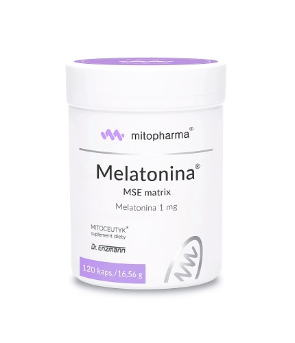 DR. ENZMANN MSE Melatonin, 1 mg MSE matrix (120 caps)