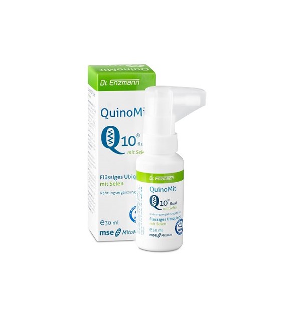 DR. ENZMANN MSE QuinoMit Q10 fluid with Selenium (30 ml / 1 fl. oz.)