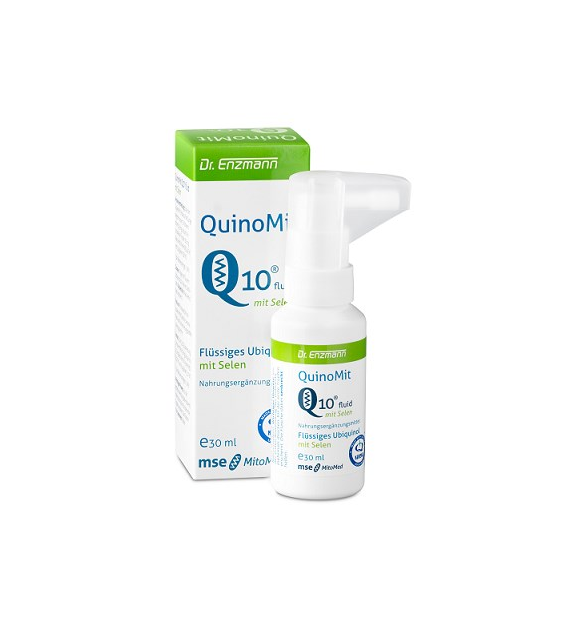 DR. ENZMANN MSE QuinoMit Q10 fluid z selenem (30 ml)