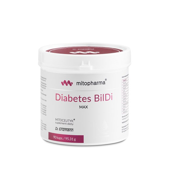 DR. ENZMANN MSE Diabetes BilDi MAX (90 kaps.)
