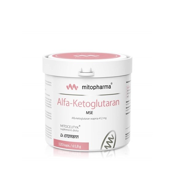 DR. ENZMANN MSE Alpha-Ketoglutarate (120 caps)