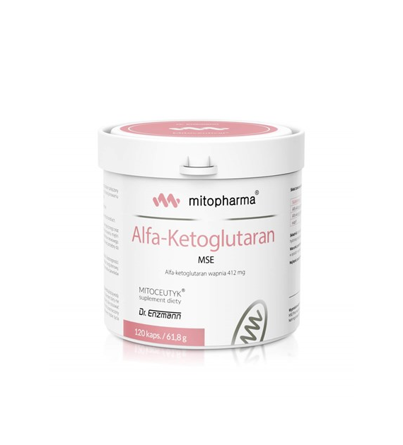 DR. ENZMANN MSE Alfa-Ketoglutaran MSE (120 kaps.)