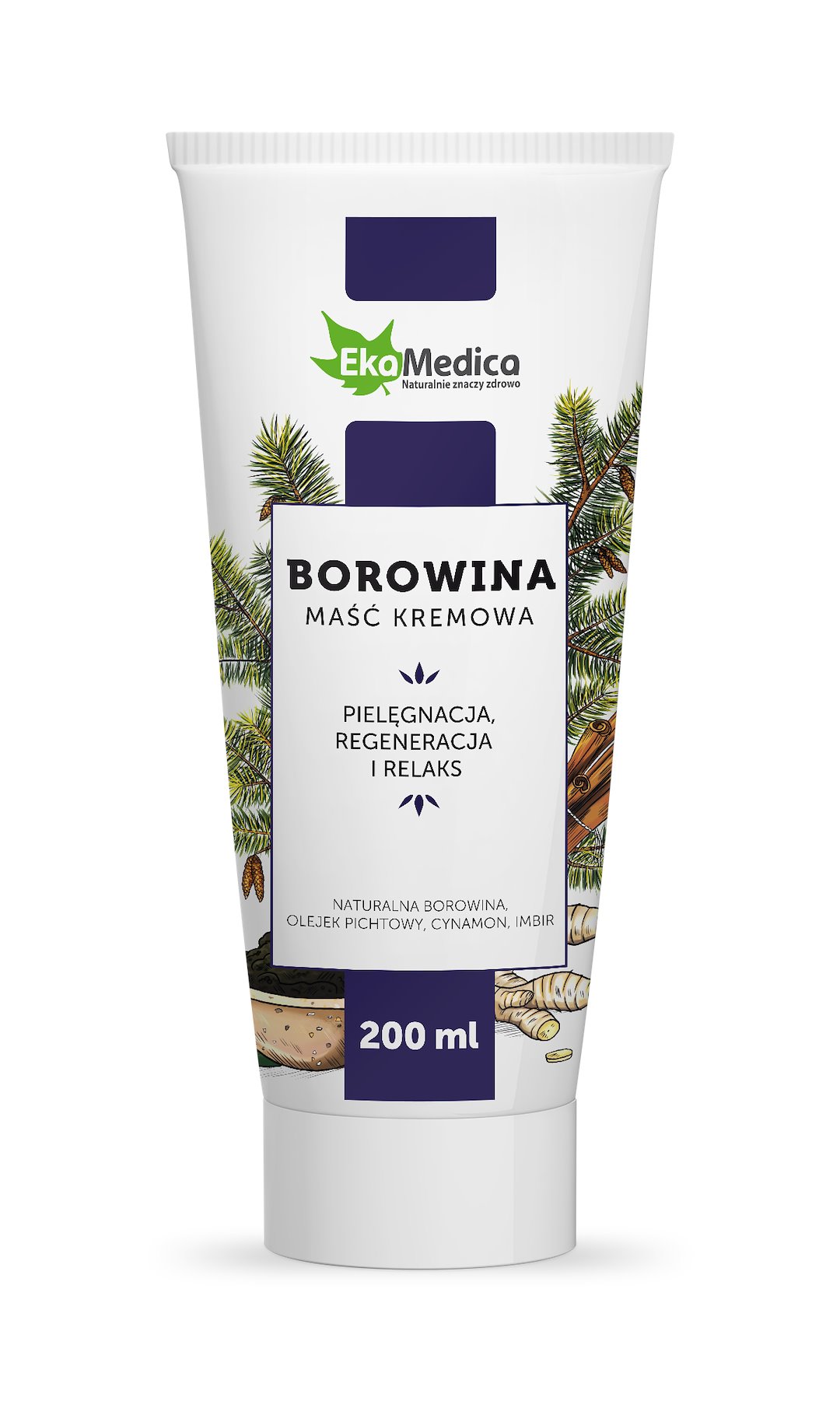 EKAMEDICA Maść Borowina kremowa (200 ml)