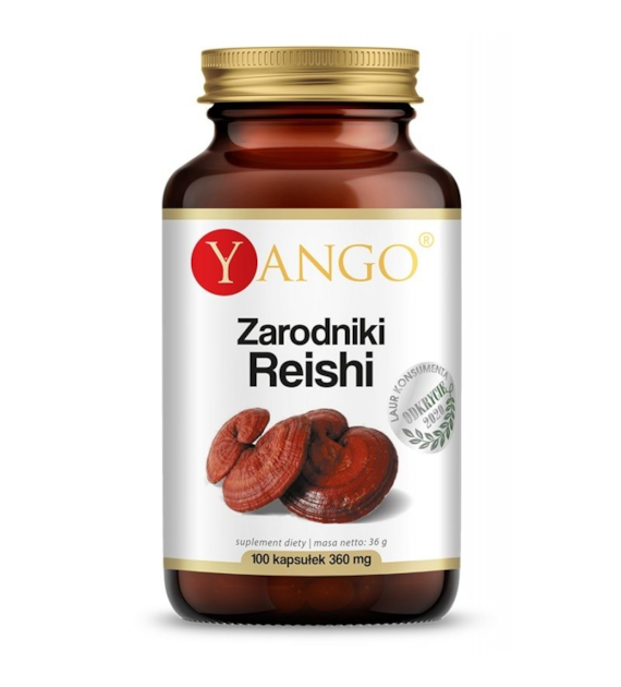 YANGO Zarodniki Reishi (100 kaps.)