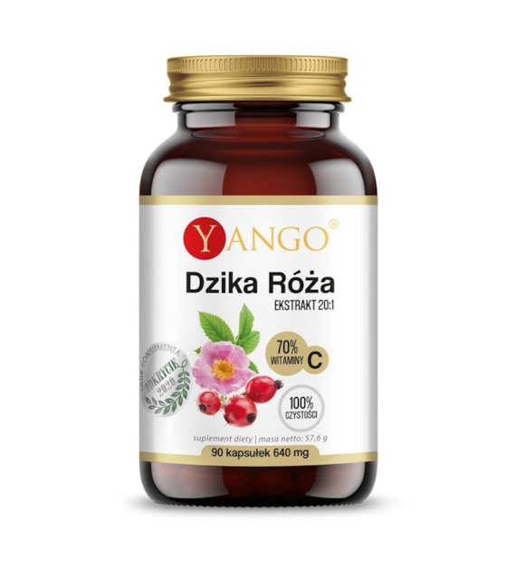 YANGO Dzika Róża - ekstrakt (90 kaps.)