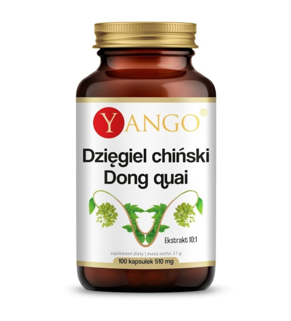 YANGO Angelica sinensis - Dong Quai (100 caps)