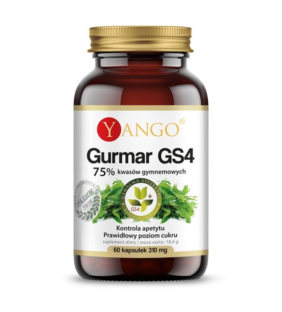YANGO Gurmar GS4 - 75% gymnemic acid (60 caps)