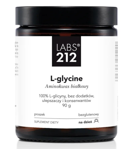 LABS212 L-glycine - L-glicyna w proszku (90 g)