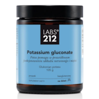 LABS212 Potassium gluconate - Glukonian potasu w proszku (105 g)