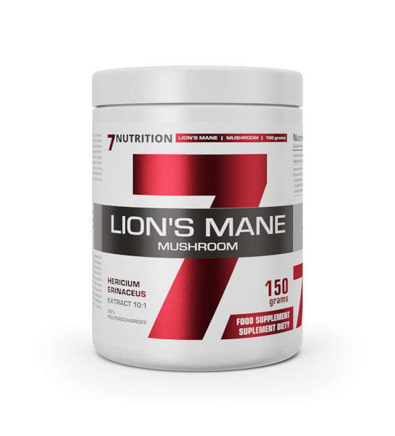 7NUTRITION Lion's mane Muchroom - Grzyb Soplówka Jeżowata 10:1 (150 g)