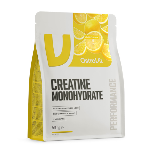 OSTROVIT Monohydrat Kreatyny - smak cytrynowy (500 g)