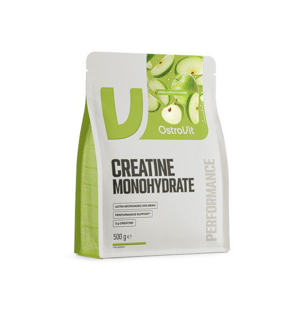 OSTROVIT Monohydrat Kreatyny - smak zielonego jabłka (500 g)