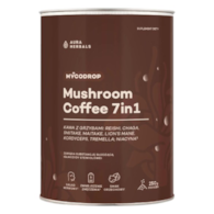 AURA HERBALS Mycodrop, kawa z grzybami, mushroom coffee 7 in 1 (250 g)