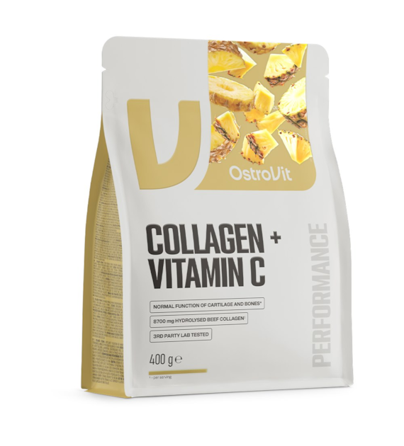 OSTROVIT Kolagen + Witamina C - smak ananasowy (400 g)