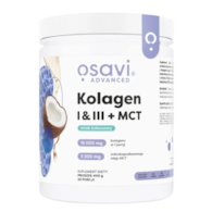 OSAVI Kolagen I & III + MCT, smak kokosowy (400 g)