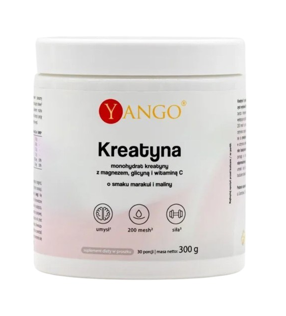 YANGO Kreatyna Marakuja-Malina (300 g)