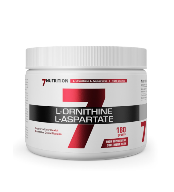 7NUTRITION L-ornithine L-asparate - L-asparaginian L-ornityny (180 g)