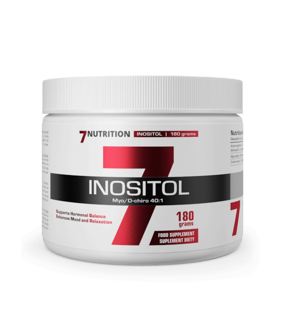 7NUTRITION Inositol - Inozytol - Mio-inozytol + D-chiro-inozytol (180 g)