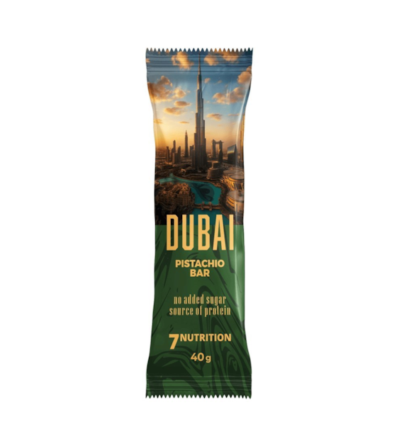 7NUTRITION Baton proteinowy Dubai - smak pistacjowy (40 g)
