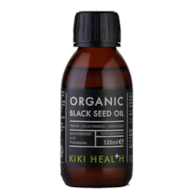 KIKI HEALTH Organic Black Seed Oil - Olej z czarnuszki (125 ml)