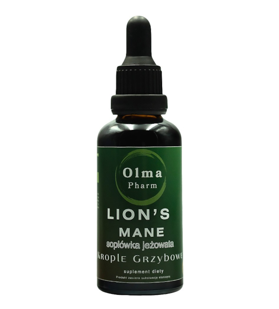 OLMA PHARM LION’S MANE Krople Grzybowe DER 5:1 (50 ml)