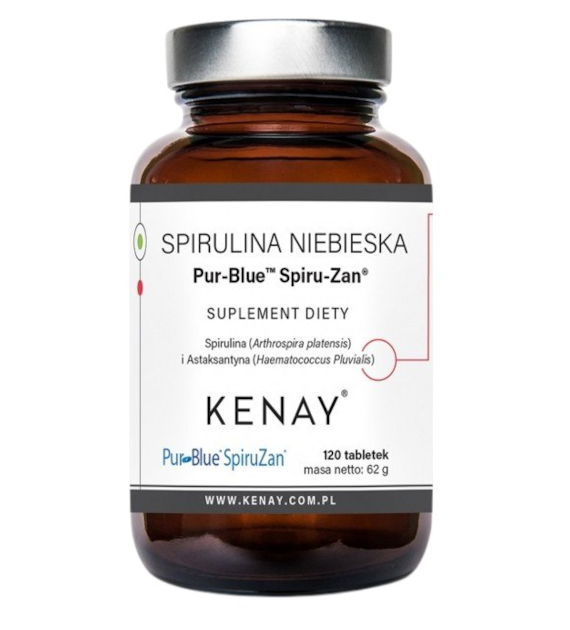 KENAY Spirulina niebieska Pur-Blue Spiru-Zan (120 tabl.)