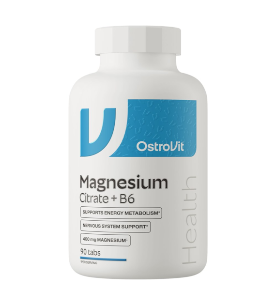 OSTROVIT Cytrynian Magnezu 400 mg + B6 (90 tabl.)