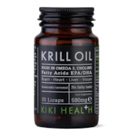 KIKI HEALTH Krill Oil - Olej z Kryla 590 mg (30 kaps.)