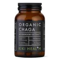 KIKI HEALTH Organic Chaga Mushroom Extract - Ekstrakt z grzyba Chaga (60 kaps.)