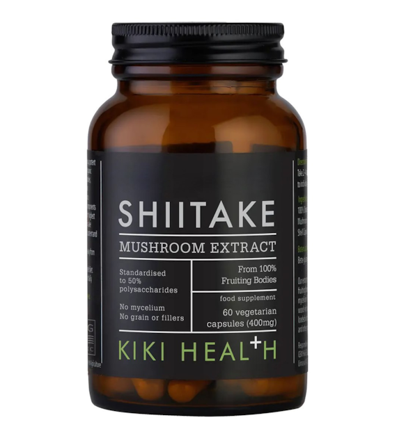 KIKI HEALTH Shitake (Shiitake) Mushroom Extract (60 kaps.)