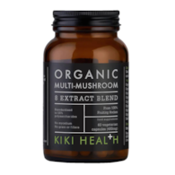 KIKI HEALTH Organic Multi-Mushroom - Mieszanka ekstraktu 8 grzybów (60 kaps.)