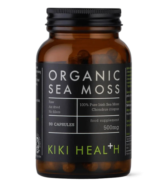 KIKI HEALTH Organic Sea Moss 500 mg - Mech morski (90 kaps.)